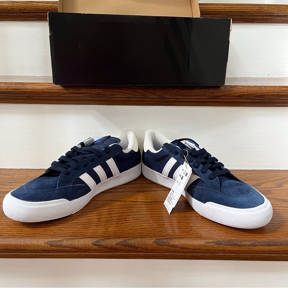 Adidas Men's Nora Skateboarding Shoes Navy Blue NWT / Boxed